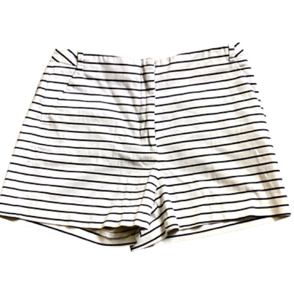 ZARA BASIC Collection Striped Shorts Women’s Size S